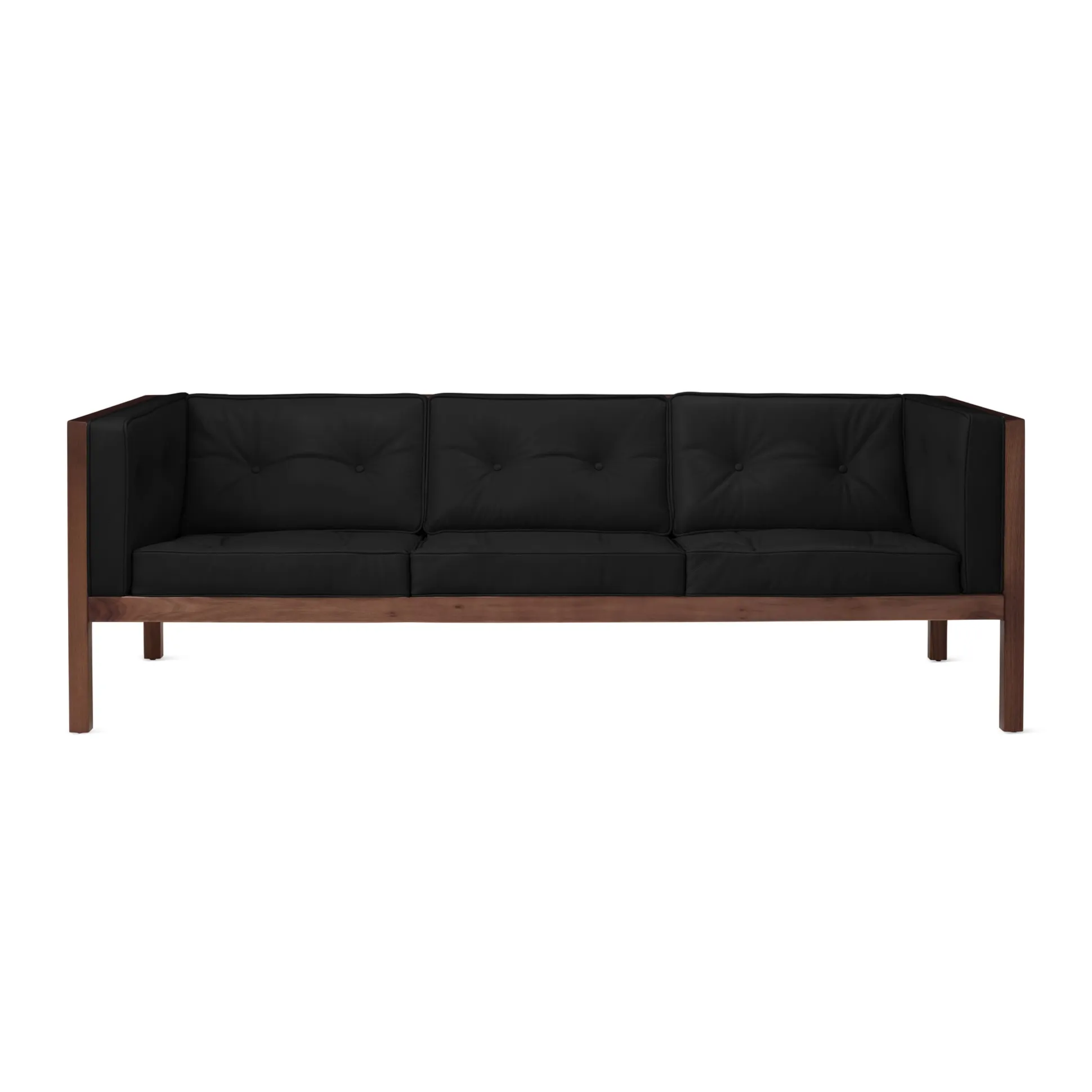 George Nelson Leather Cube Sofa from Herman Miller