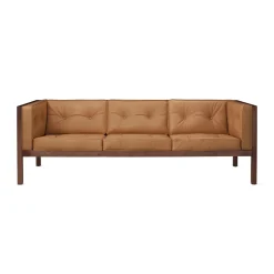 George Nelson Leather Cube Sofa from Herman Miller