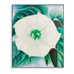 Georgia O'Keeffe: Jimson Weed/White Flower No. 1 Framed Print