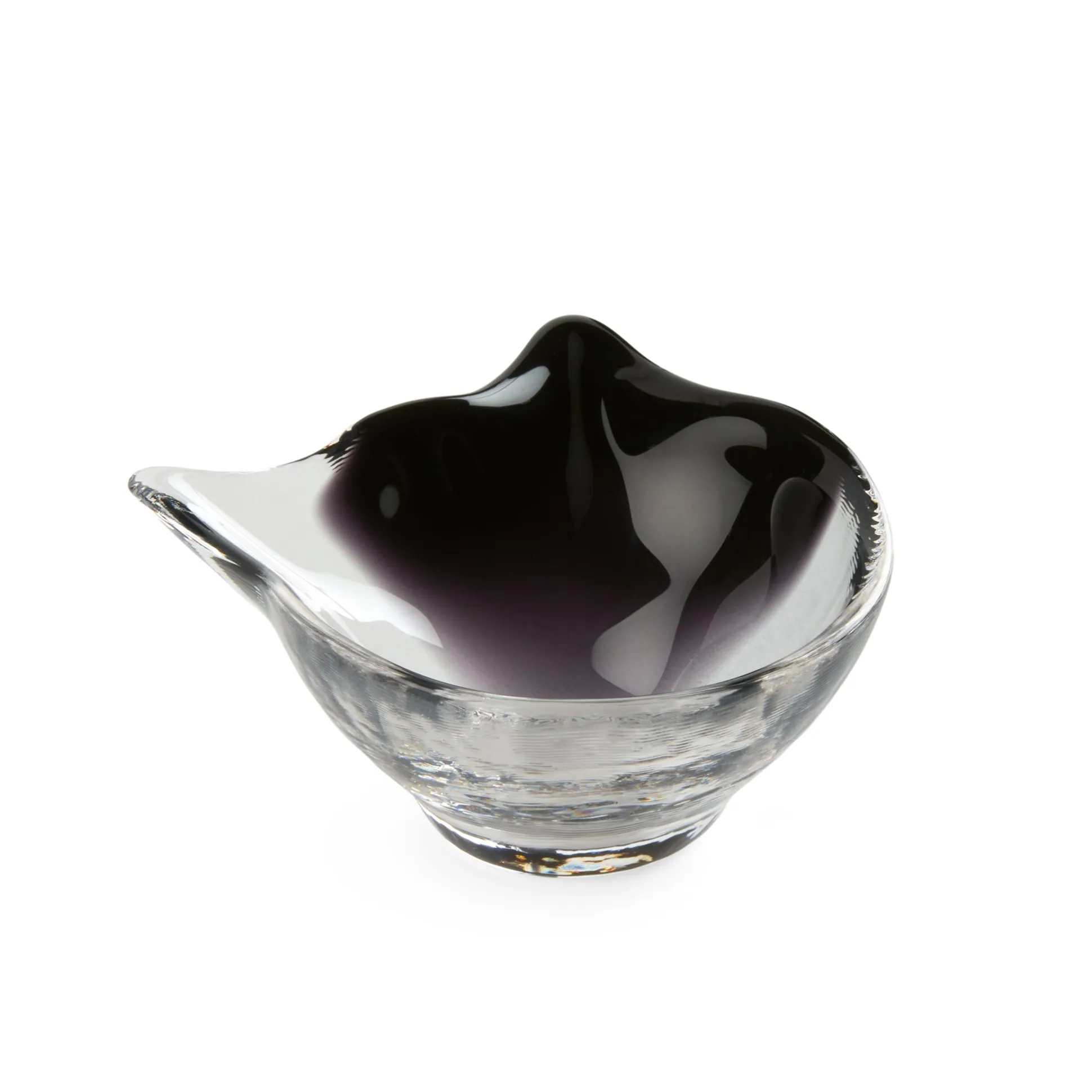 Glass Cat Face Dish