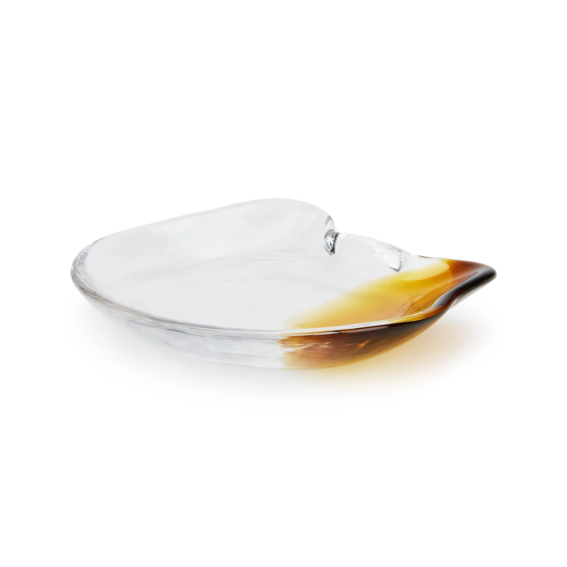Glass Cat Face Dish