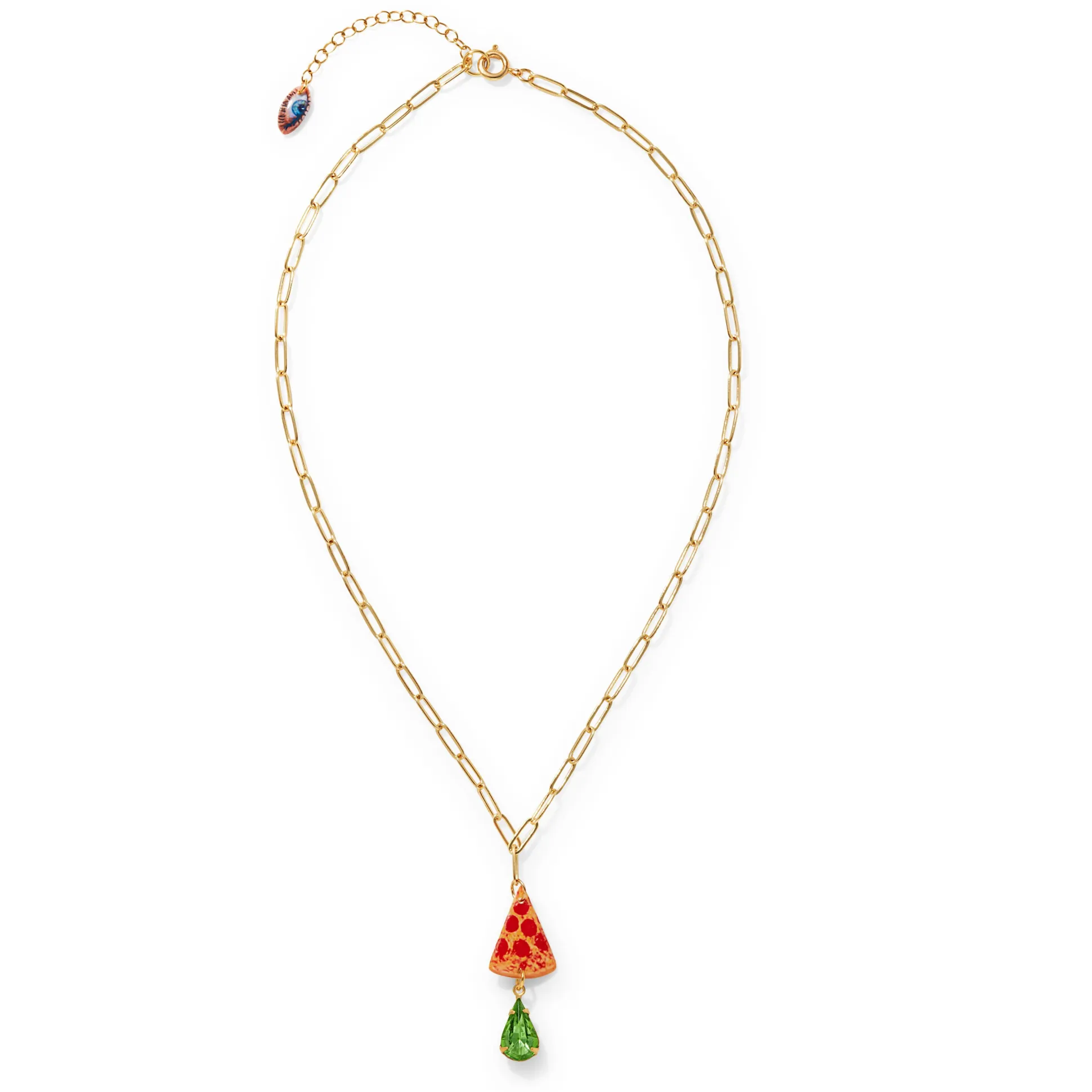 Haricot Vert NYC Charm Pendant Necklace
