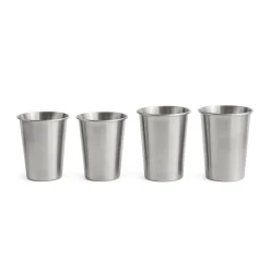 HAY Outdoor Market by Jasper Morrison Shop Steel Cups - Set of 2 - Medium