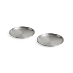 HAY Outdoor Market by Jasper Morrison Shop Steel Plates - Set of 2 - Large