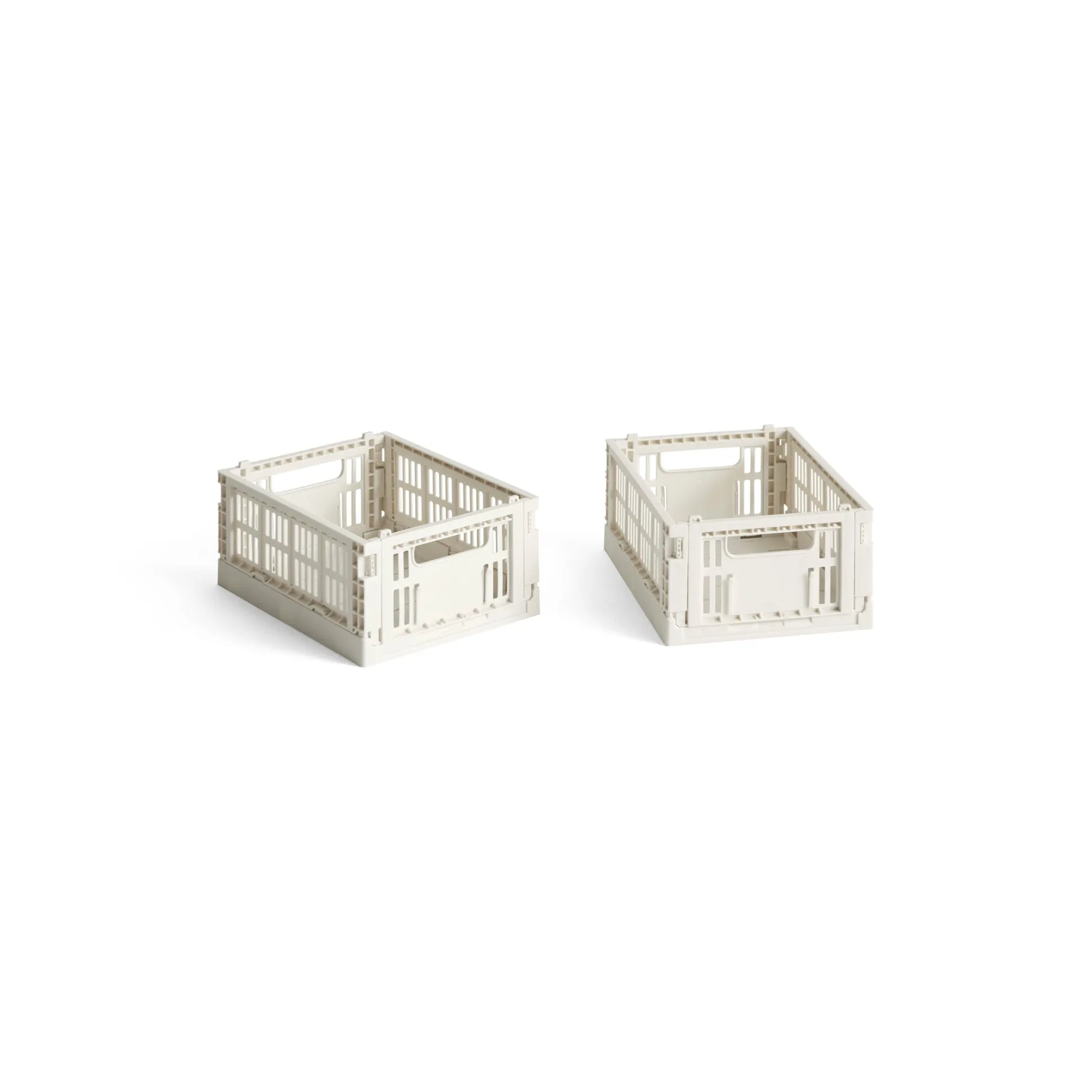HAY Recycled Plastic Collapsible Color Crate
