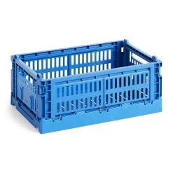 HAY Recycled Plastic Collapsible Color Crate