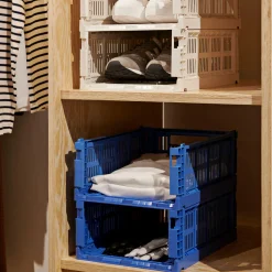 HAY Recycled Plastic Collapsible Color Crate - Mint