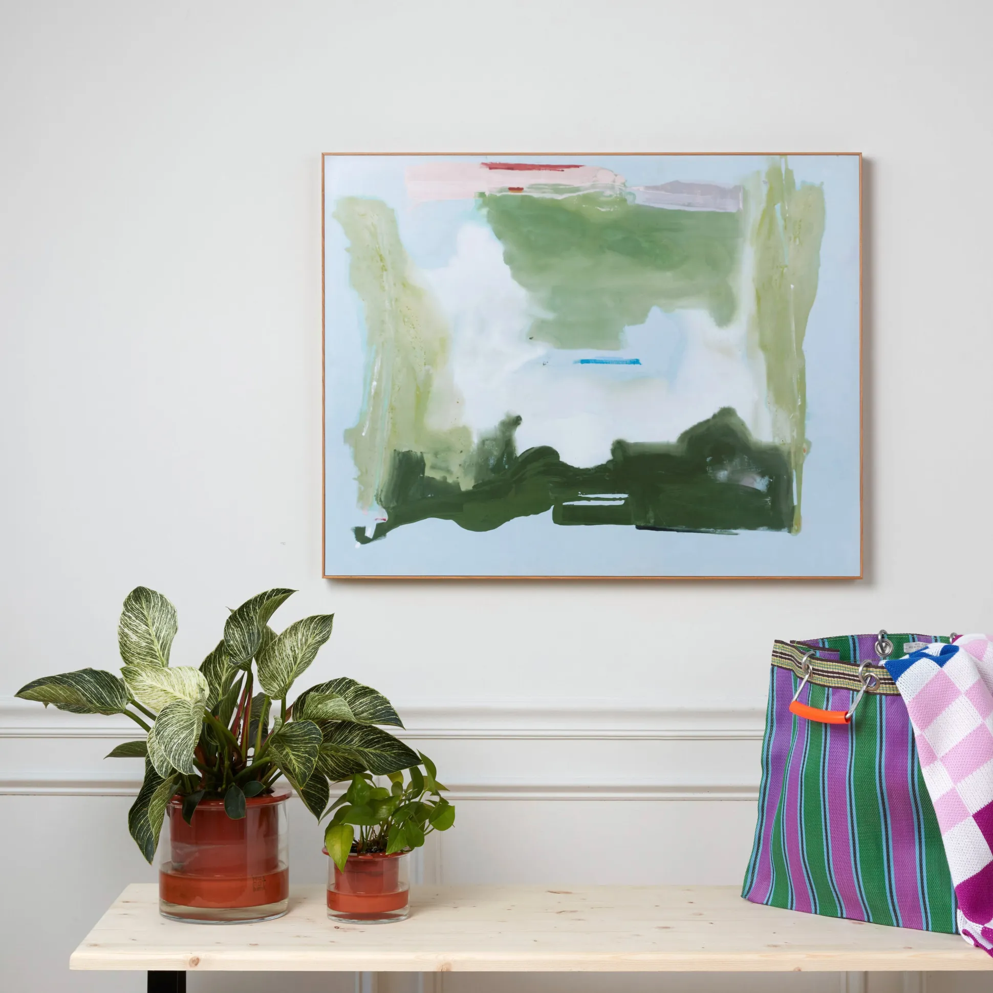Helen Frankenthaler Lush Spring Framed Print