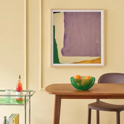 Helen Frankenthaler Mauve District Framed Poster