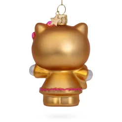 Hello Kitty Glass Holiday Ornament - Hello Kitty Gingerbread