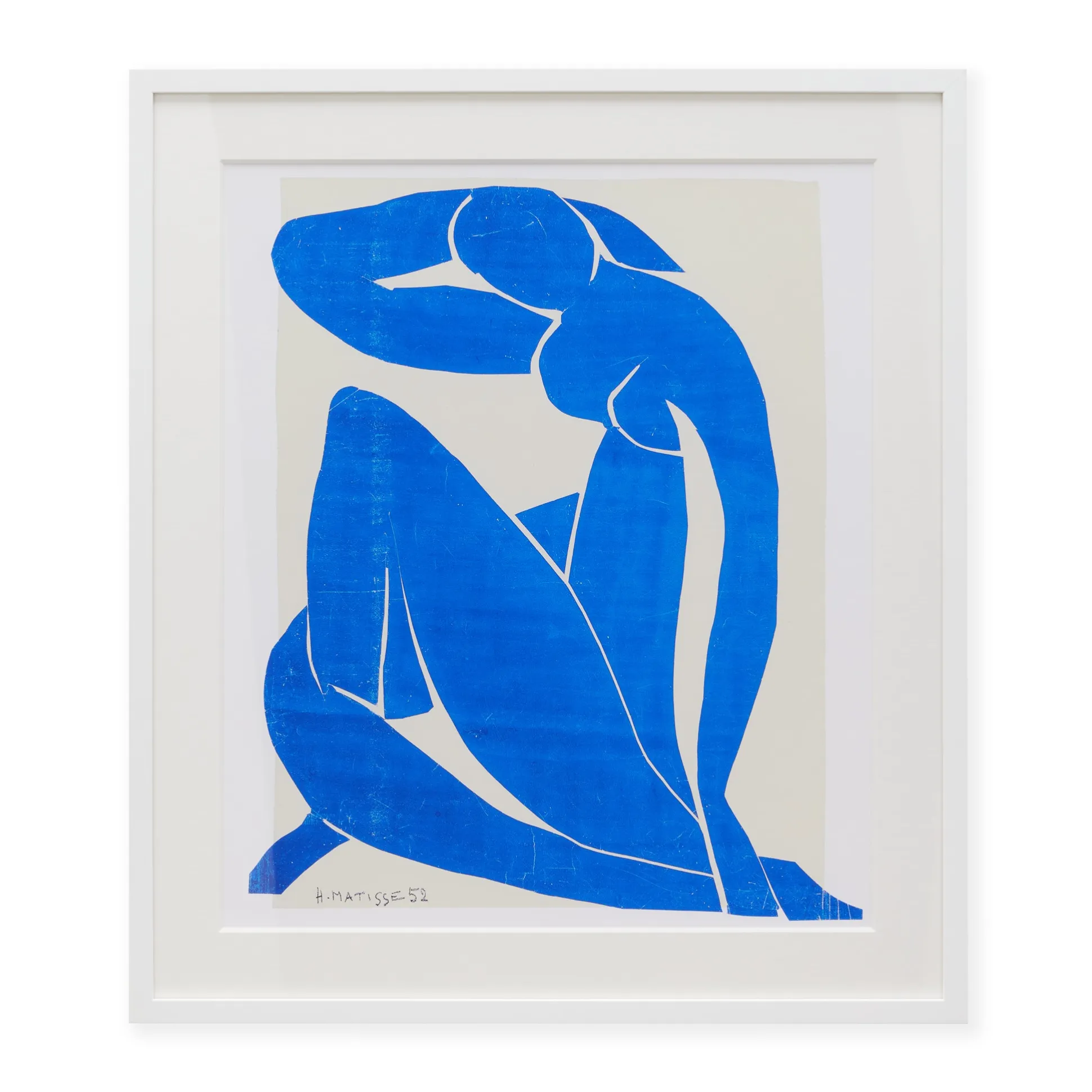 Henri Matisse Blue Nude II Framed Poster