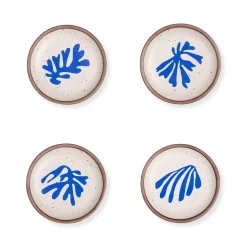 Henri Matisse La Perruche et la sirène Stoneware Dessert Plates - Set of 4