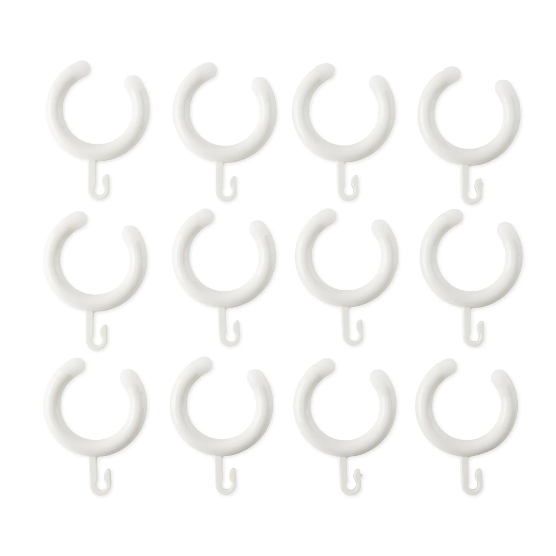 Hewi Shower Curtain Rings - Set of 12