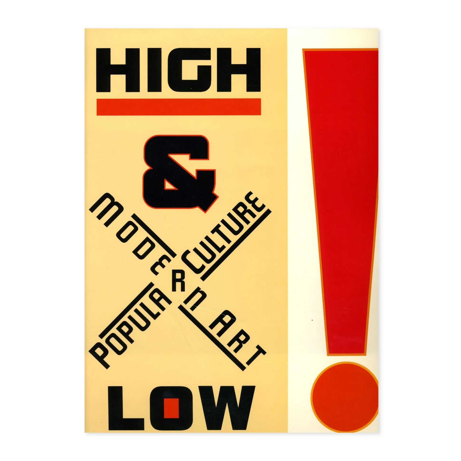 High And Low Modern Art and Popular Culture