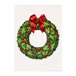 Holiday Wreath Holiday Cards - Set of 8