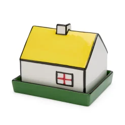 House Ceramic Butter Dish