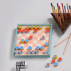 2-in-1 Chess & Checkers Set