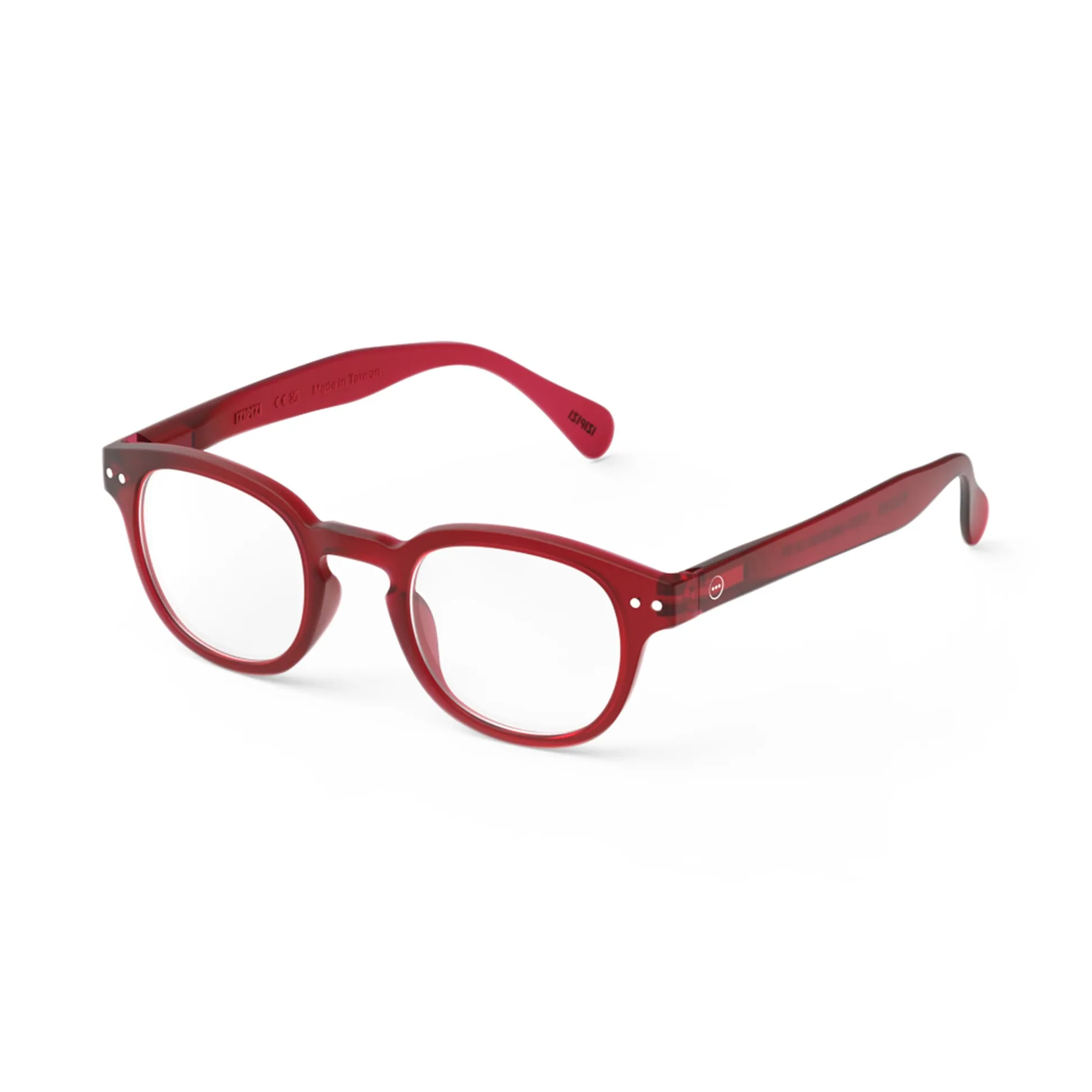 IZIPIZI Rounded-Edge Square Reading Glasses #C