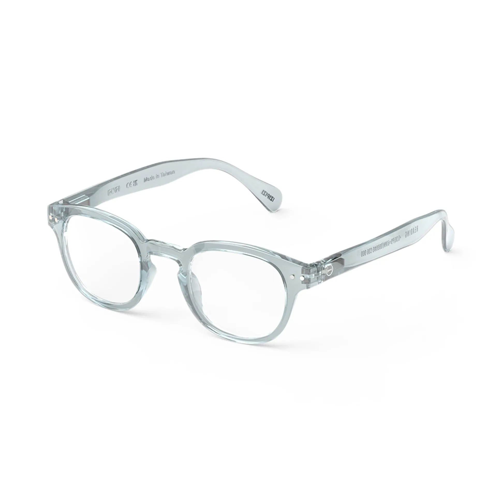 IZIPIZI Rounded-Edge Square Reading Glasses #C