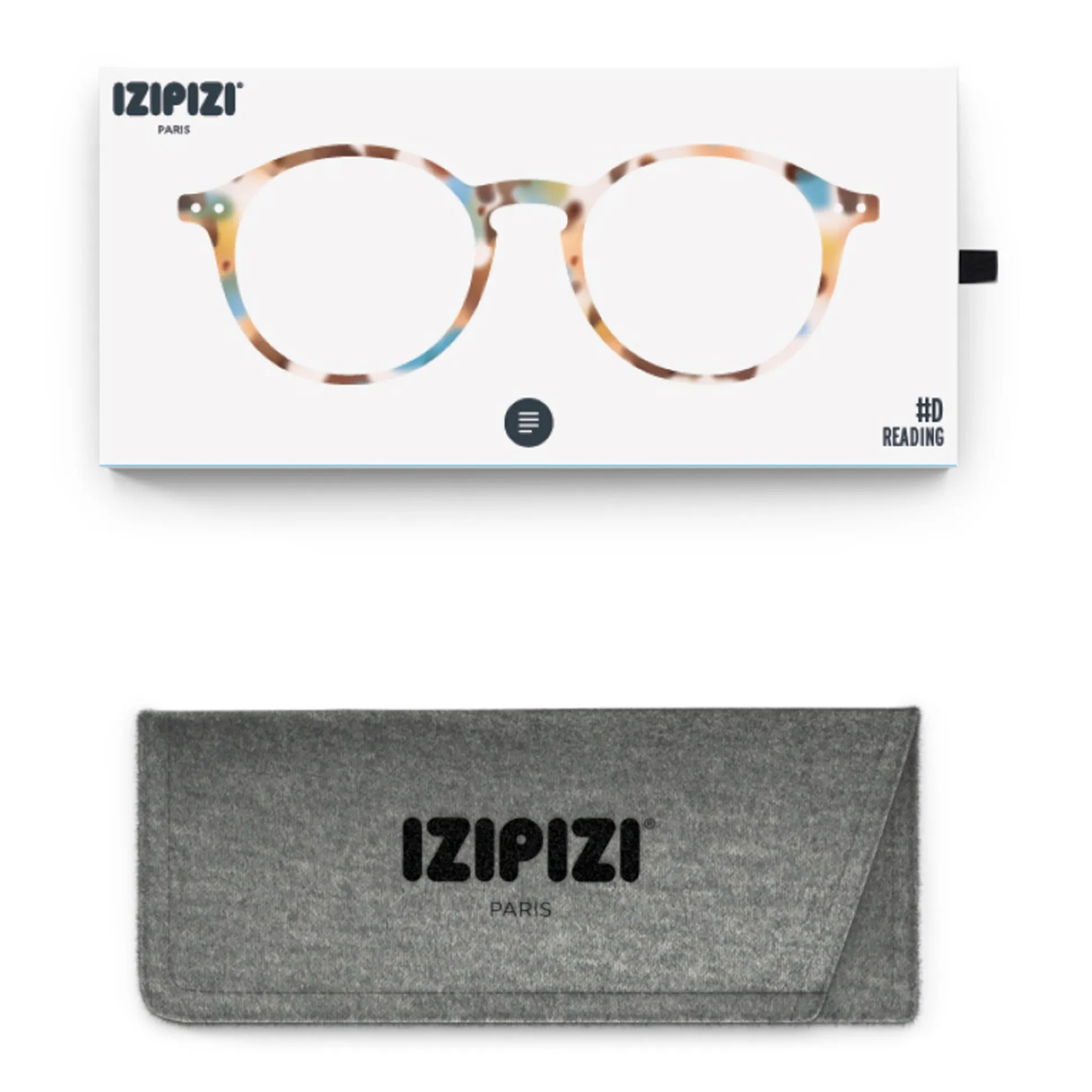 IZIPIZI Round Reading Glasses #D