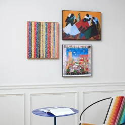 Jacob Lawrence Barber Shop Framed Print