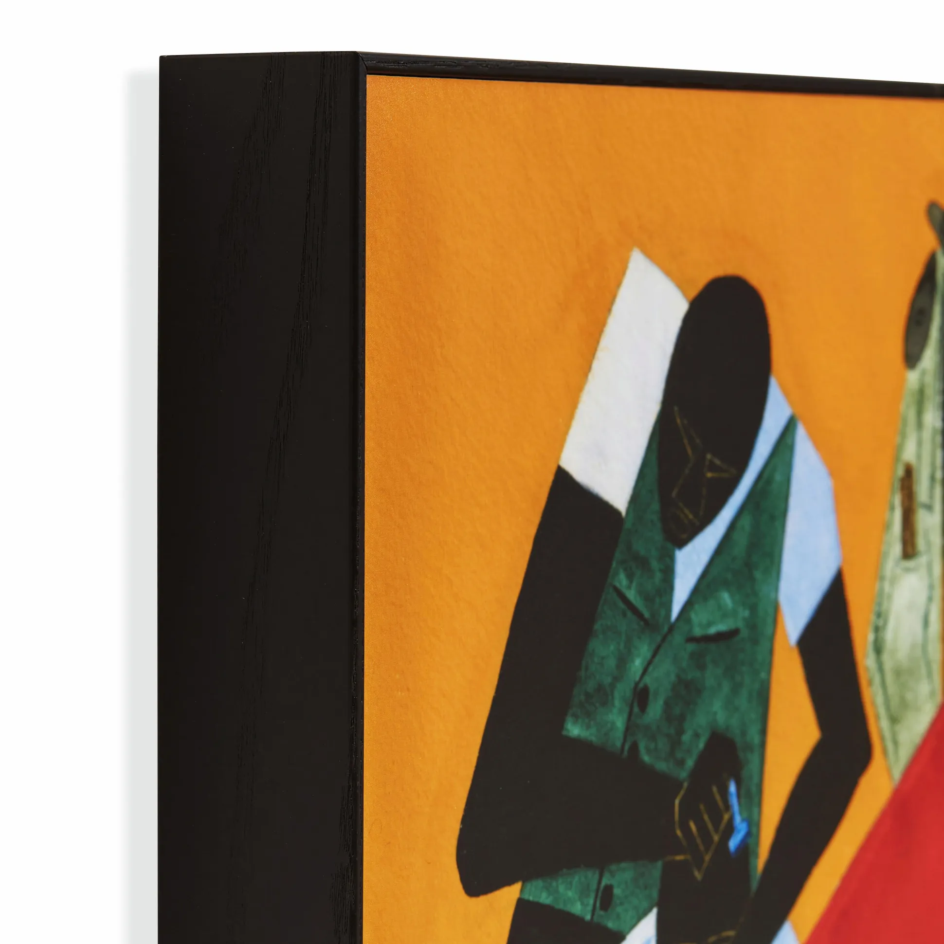 Jacob Lawrence Barber Shop Framed Print