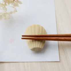 Japanese Ceramic Food Chopsticks Rest - Madeleine