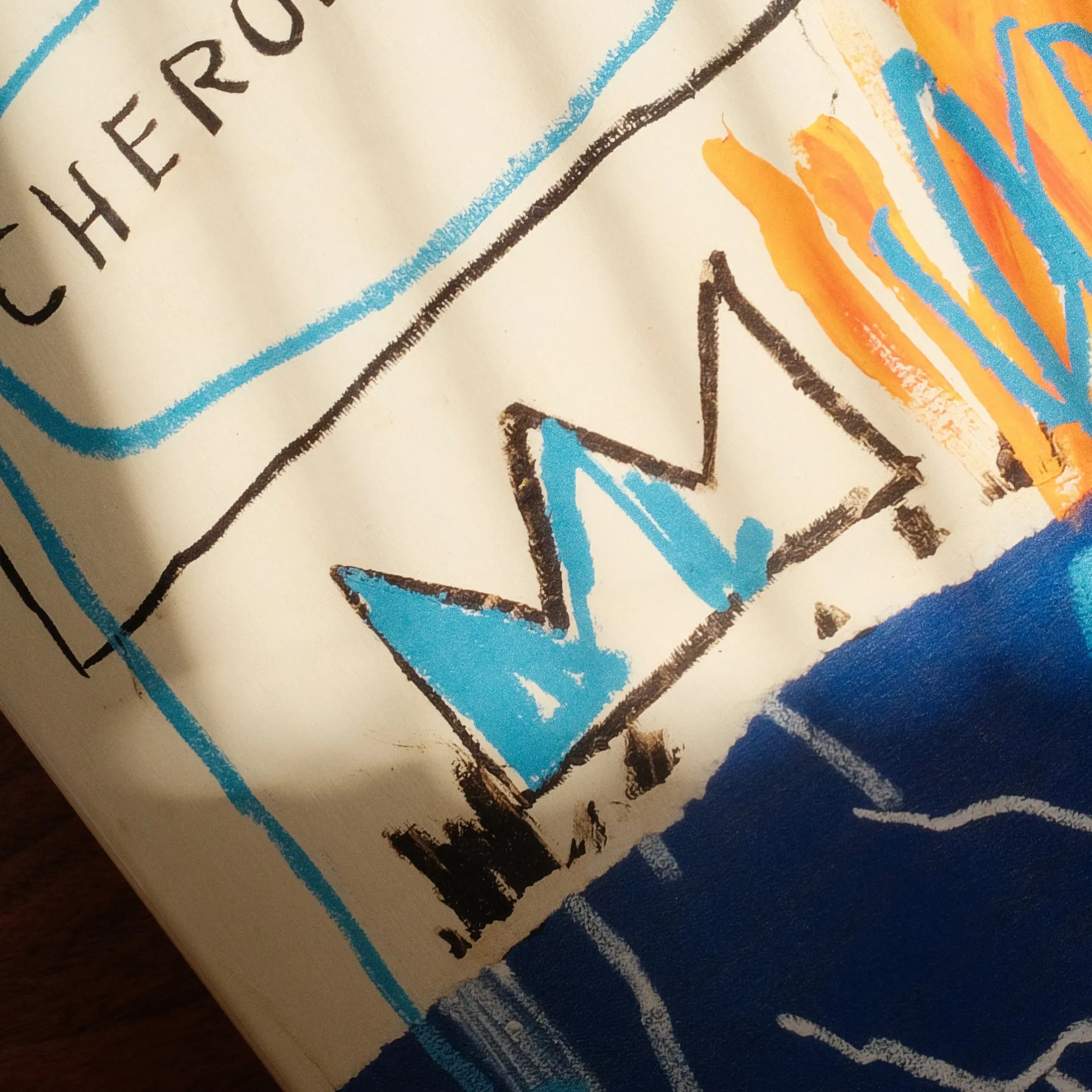 Jean-Michel Basquiat Charles the First Skateboard Triptych from The Skateroom