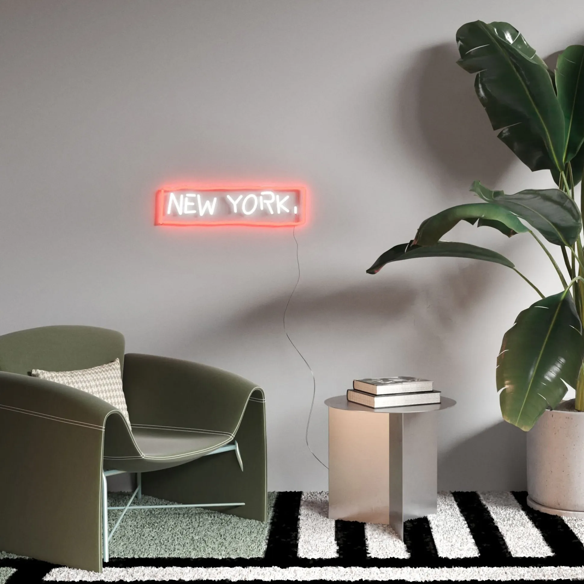 Jean-Michel Basquiat New York Neon Sign