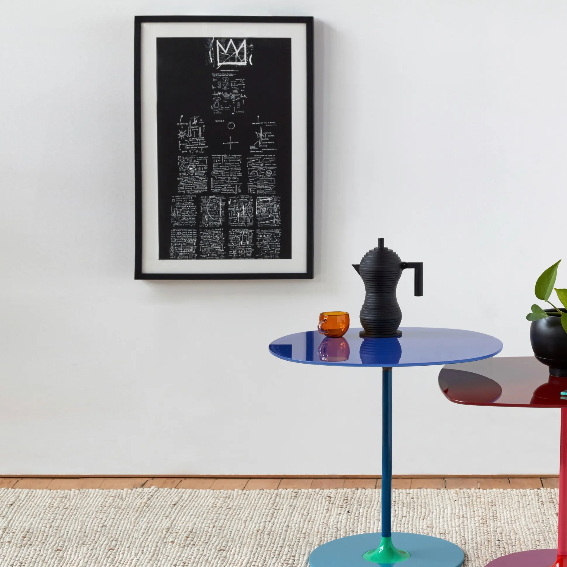 Jean-Michel Basquiat Tuxedo 1982–83 Framed Print