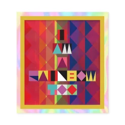 Jeffrey Gibson Holographic Stickers - Set of 3
