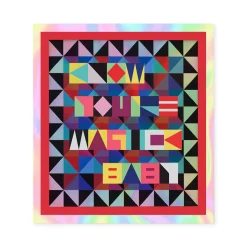 Jeffrey Gibson Holographic Stickers - Set of 3
