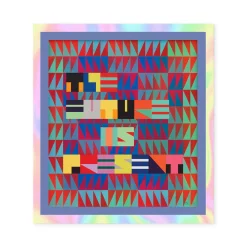 Jeffrey Gibson Holographic Stickers - Set of 3