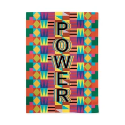 Jeffrey Gibson Power Linen Tea Towel