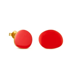 Joan Miró Gold-Plated Dot Post Earrings