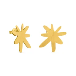 Joan Miró Gold-Plated Star Earrings