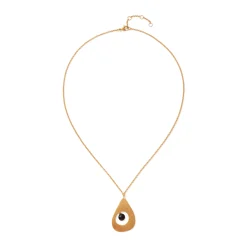 Joan Miró Gold-Plated Teardrop Necklace