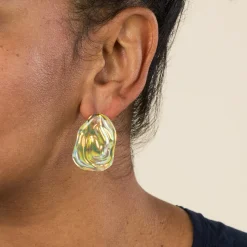 Julie Thévenot Ostra Glass Earrings