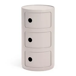 Kartell Bio Componibili 3 Tier Storage