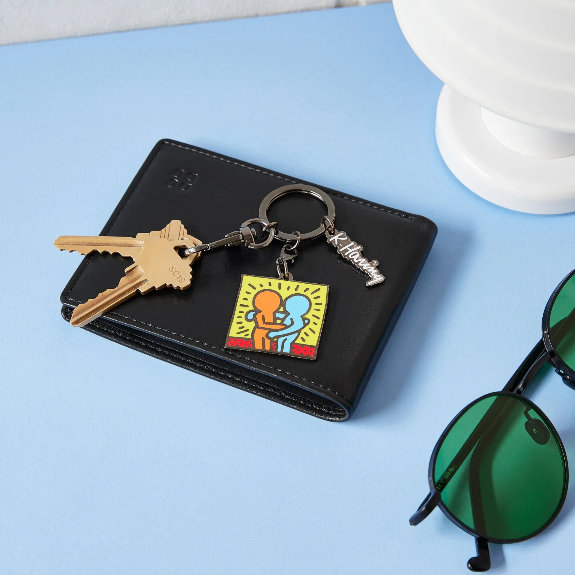 Keith Haring Keyring