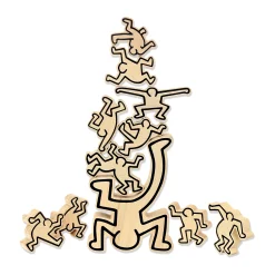 Keith Haring Stacking Figures Game
