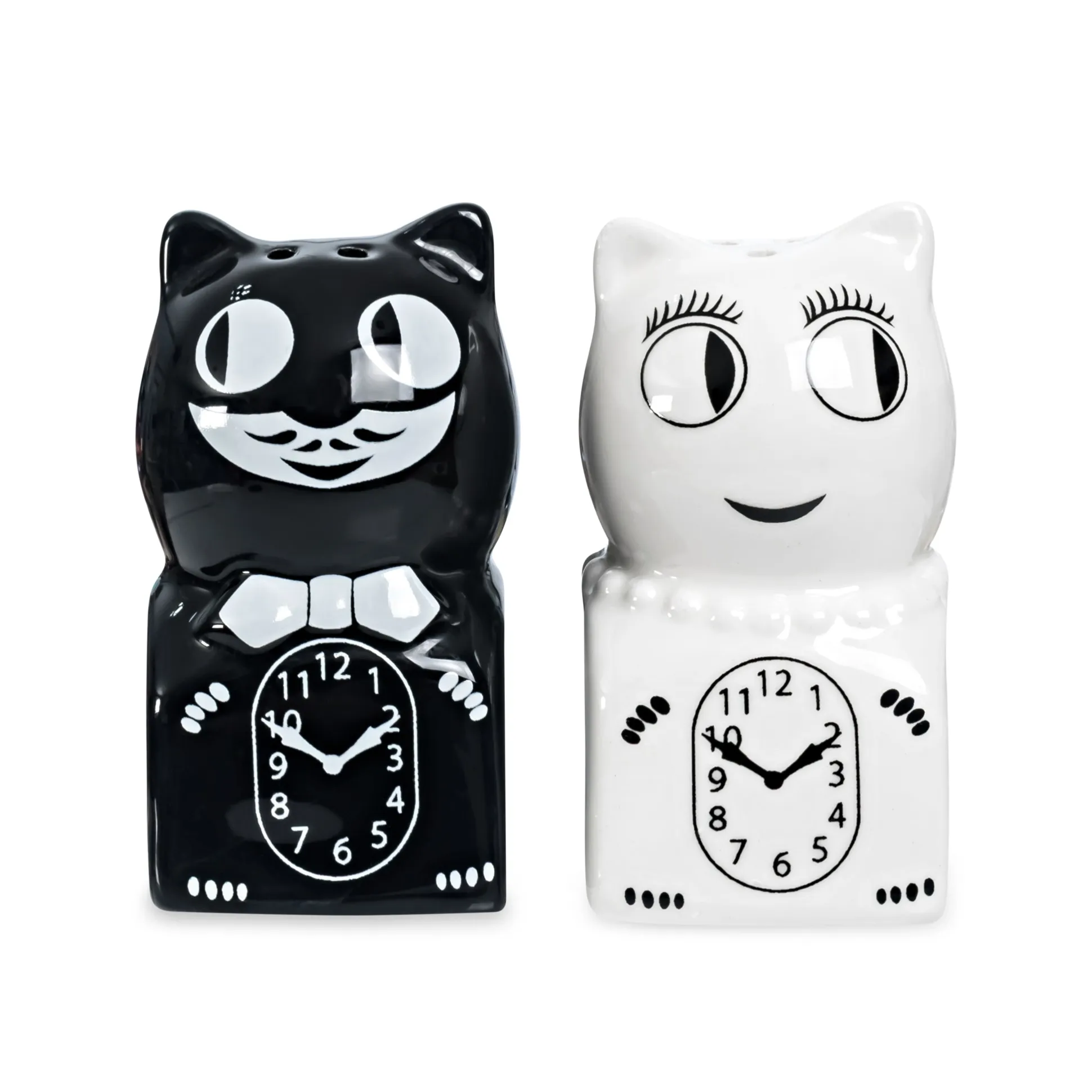 Kit-Cat Salt & Pepper Shakers - Set of 2