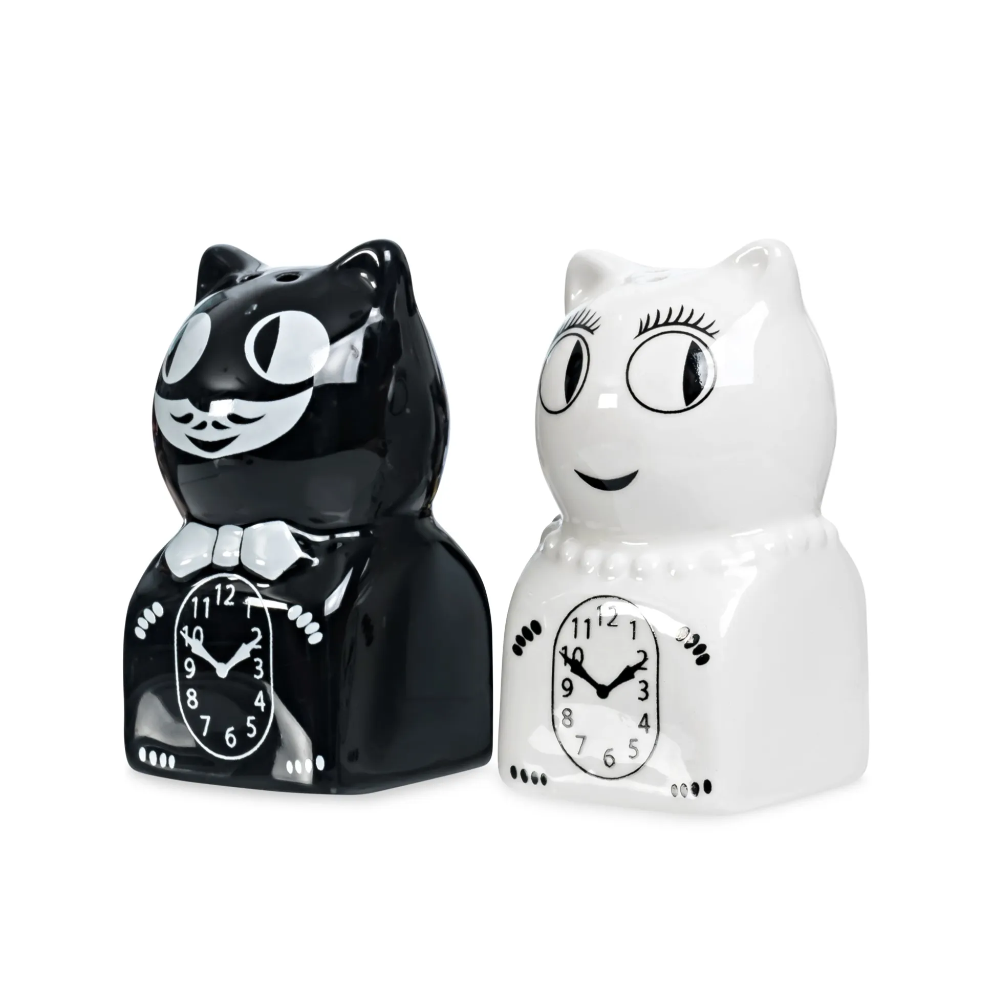 Kit-Cat Salt & Pepper Shakers - Set of 2