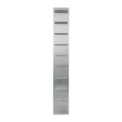 Lager Tall Wall-Mounted Book Shelf