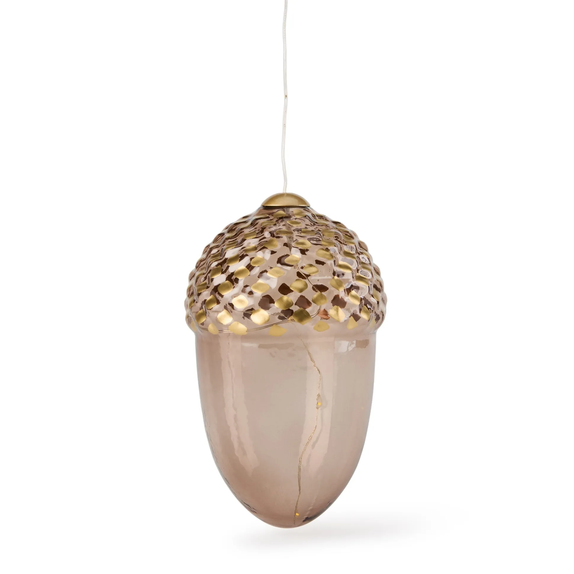 LED Acorn Holiday Ornament
