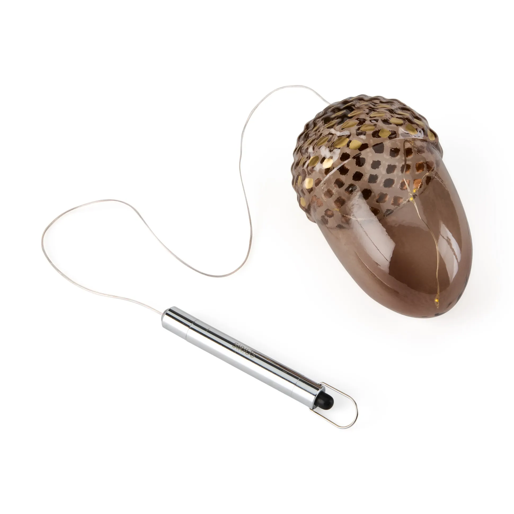 LED Acorn Holiday Ornament