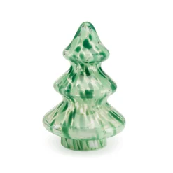 LED Lighted Marbled Glass Holiday Decor