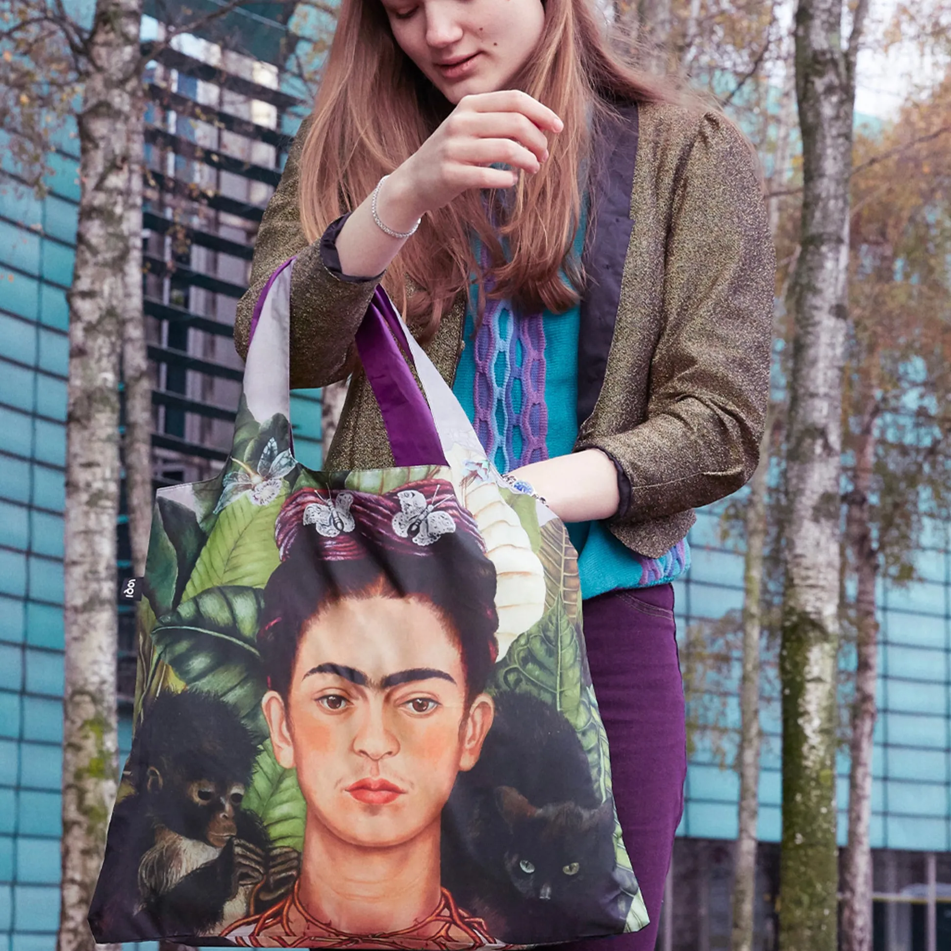 Loqi Recycled Polyester Artist Tote Bag