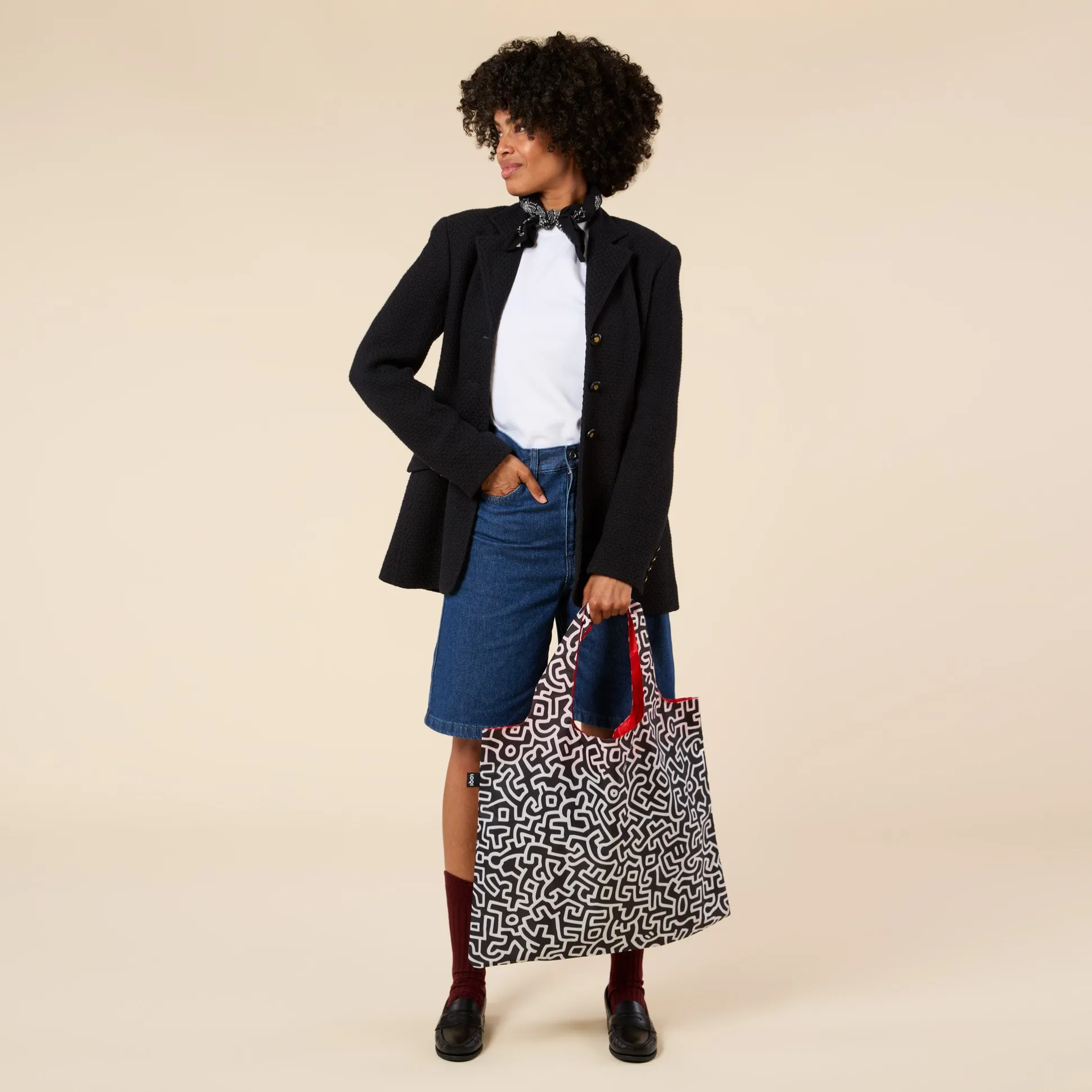Loqi Recycled Polyester Artist Tote Bag