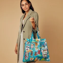 Loqi Recycled Polyester Artist Tote Bagasquiat
